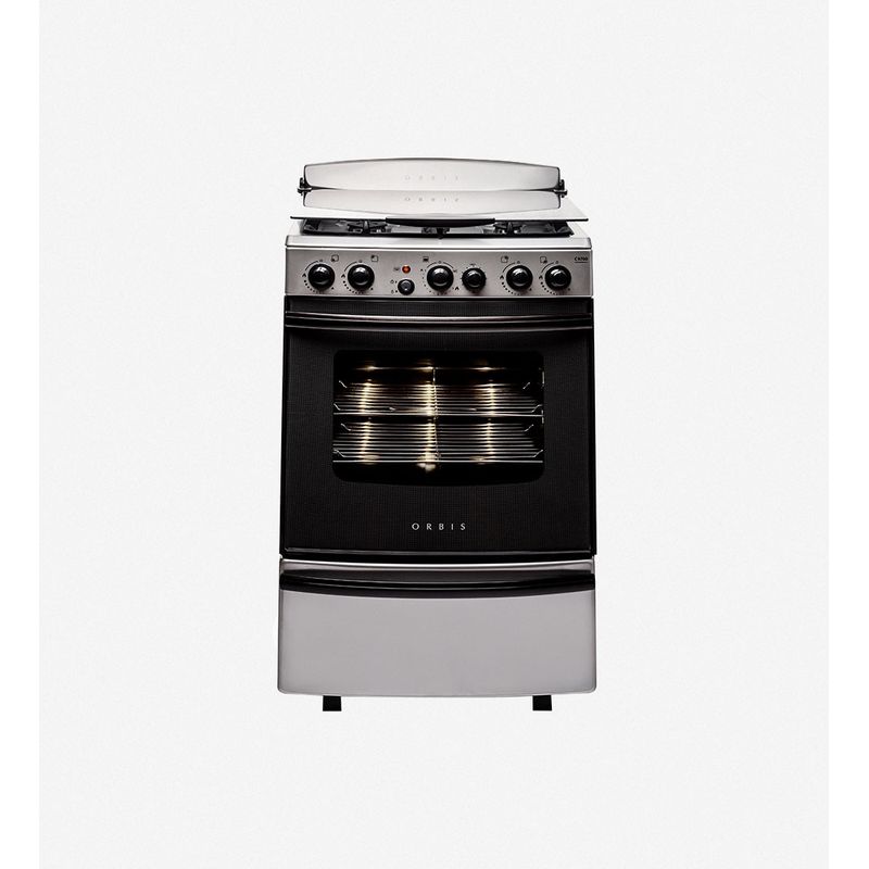 COCINA-ORBIS-978AC3-INOXIDABLE-55CM-HORNO-AUTOLIMPIANTE