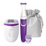 DEPILADORA-SATINELLE-PHILIPS-BRP505-00-CON-RECORTADOR-PARA-BIKINI