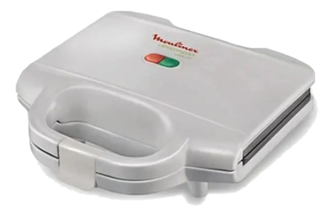 Moulinex SM1561 - Grille-pain Sandwich Ultra Compact - 700W - Couleur Argent