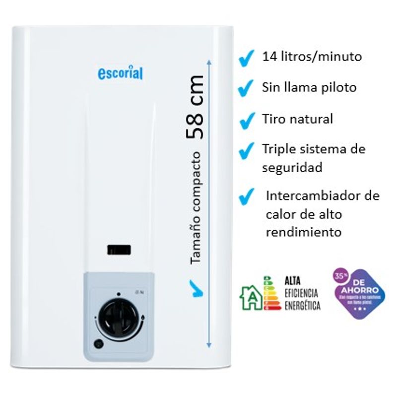 CALEFON-ESCORIAL-14L-BLANCO-GAS-ENVASADO