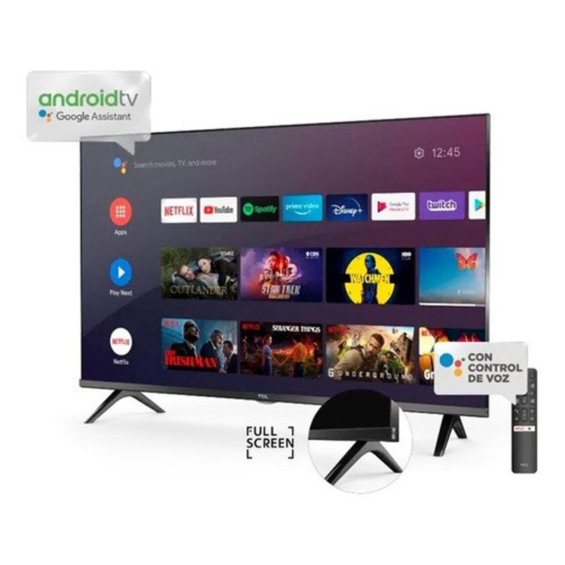 Televisor TCL 32 S65A HD con Android TV - Entretenimiento