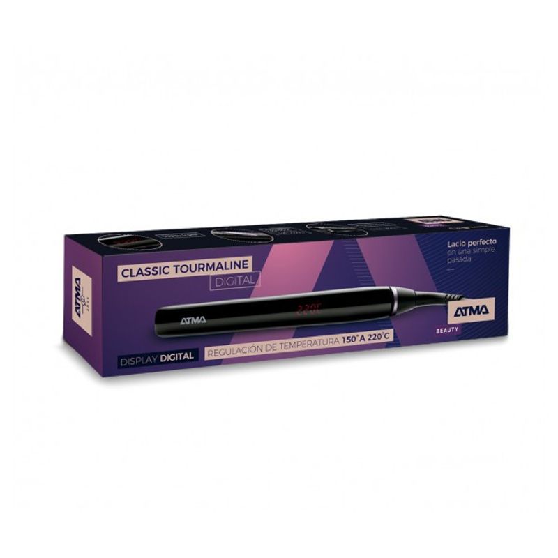 PLANCHA-PELO-ATMA-PL8842-CLASSIC-TOURMALINE-CERAMICA-DIGITAL