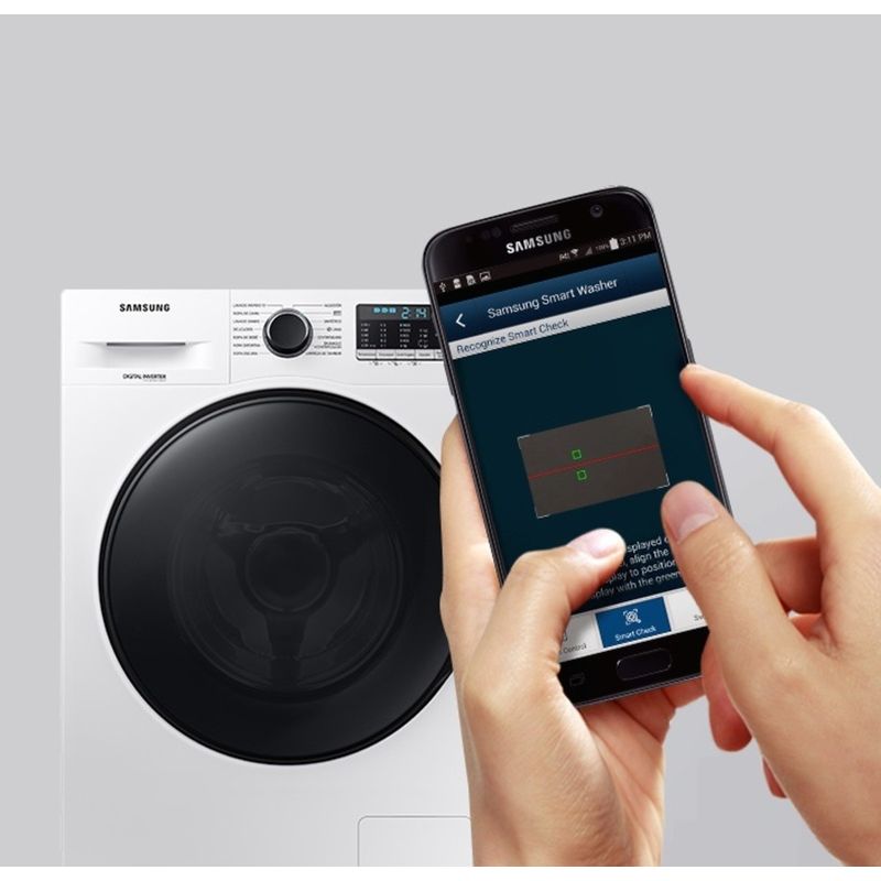 LAVARROPAS-CARGA-FRONTAL-95-KGS.-INVERTER-SAMSUNG-WW95AA046BW-ECOBUBBLE.-BLANCO