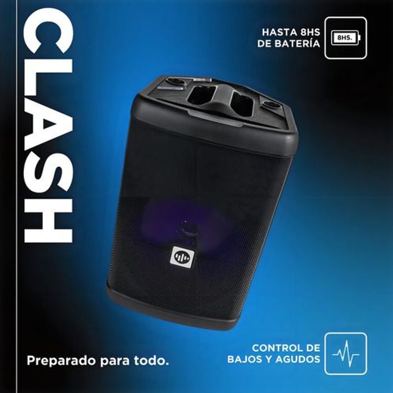 Parlante-Portatil-Stromberg-Clash-12-Bafle-Activo-Bluetooth-60W