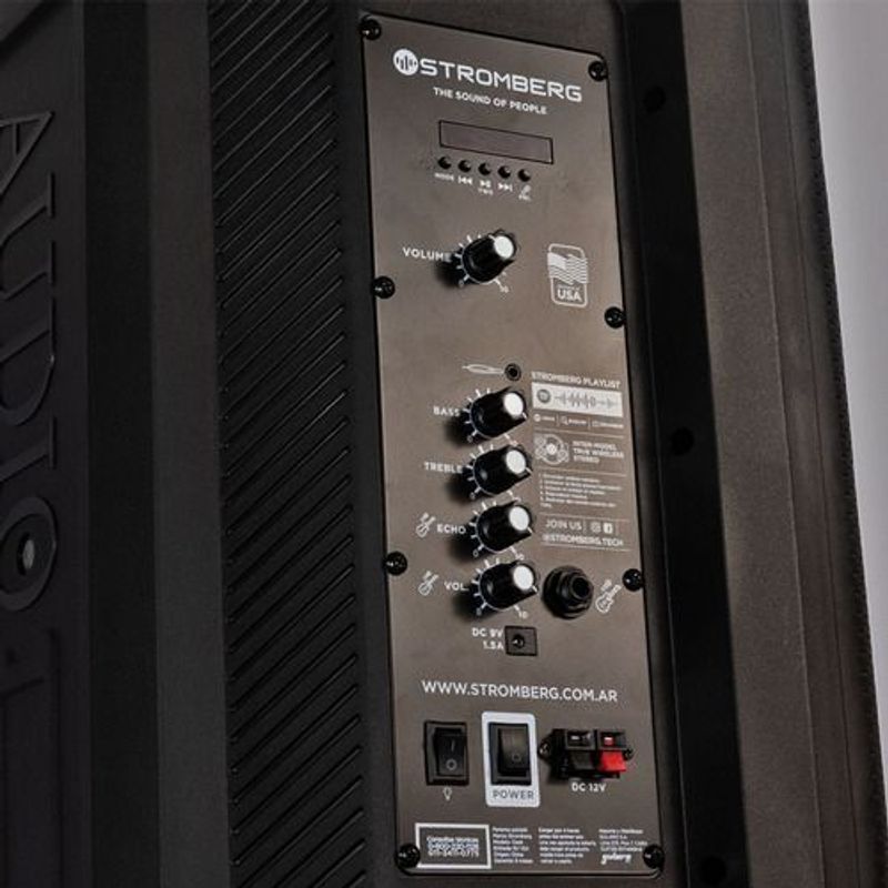 Parlante-Portatil-Stromberg-Clash-12-Bafle-Activo-Bluetooth-60W