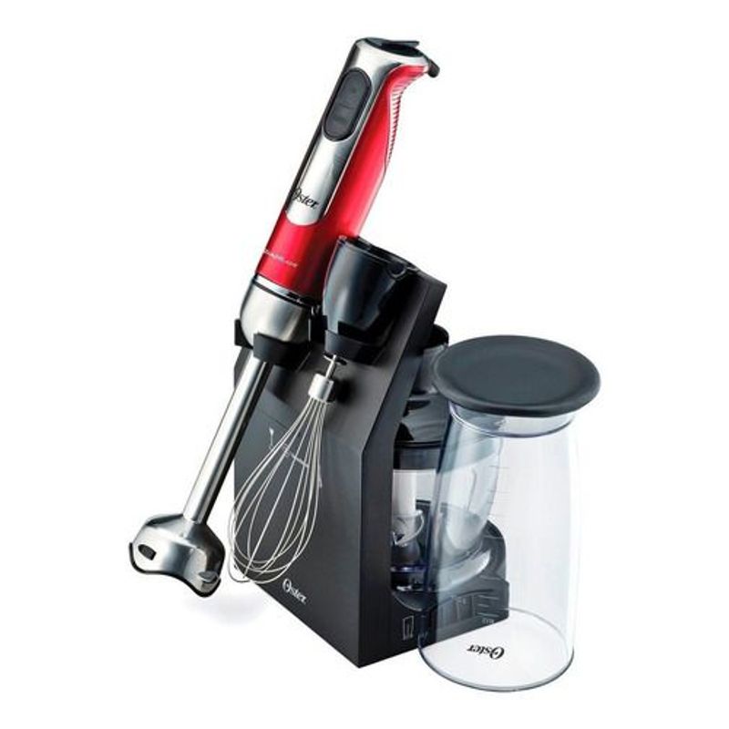 Minipimer-Mixer-Oster-800w-C-accs-Batidora-Picadora-Rojo