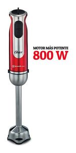 Minipimer-Mixer-Oster-800w-C-accs-Batidora-Picadora-Rojo