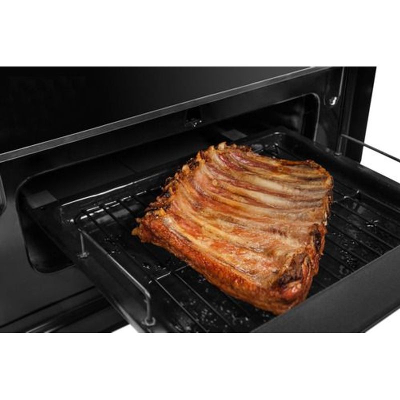 Cocina-Ormay-Luma-Negra-Horno-Easy-To-Clean-Encendido-Electronico