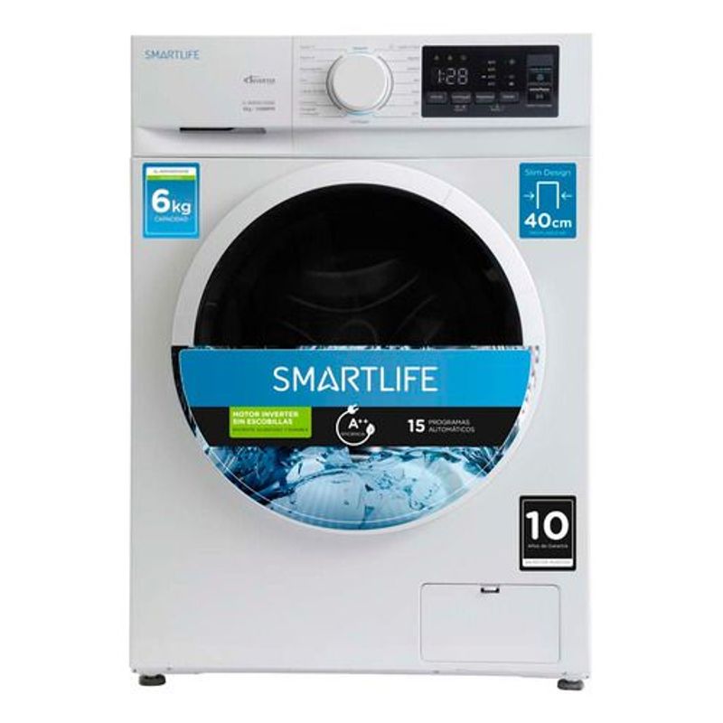 Lavarropas-Automatico-Smartlife-6kg-Inverter-Slim-Design-SLWMI061000W