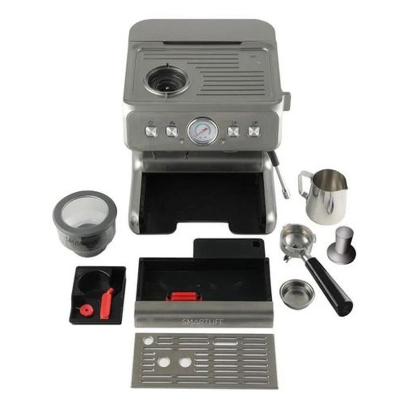 Cafetera-Expresso-Con-Molinillo-y-Espumador-Smartlife-Ecg5020-20bar