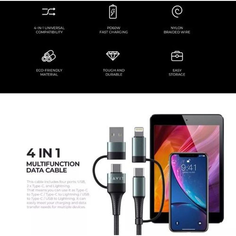 Havit-Cb6244-Cable-Usb-a-c-A-Usb-c-lightning-1-M
