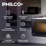 Microondas-Digital-Philco-Mphdw20uap-Color-Blanco-700w-20-L