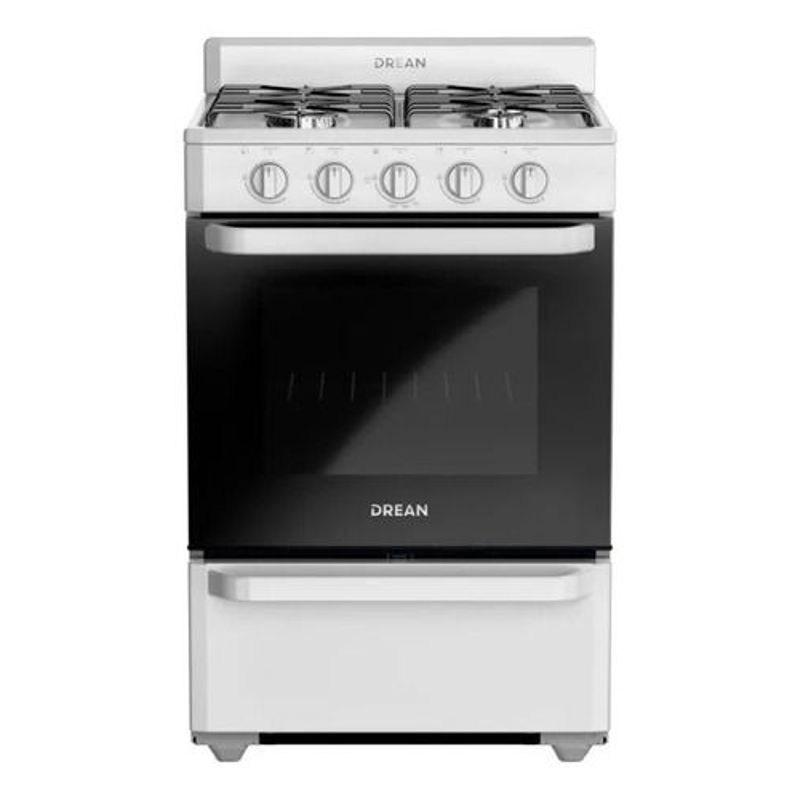 Cocina-Drean-Cd5602ab0-Multigas-56cm-4-Hornallas-Blanca