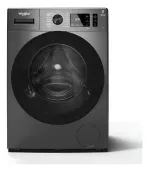 Lavarropas Whirlpool C/frontal 7kg 1200rpm Inverter Silver