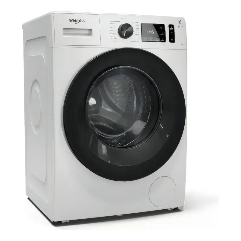 Lavarropas Automático Whirlpool Inverter 8kg Blanco Frontal