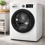 Lavarropas Automático Whirlpool Inverter 8kg Blanco Frontal