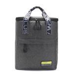 Mochila Consevadora Wanderlust Termica Gris Con Bolsillos