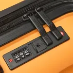 Set X 2 Valijas Wanderlust Naranja Rigidas 20 Y 24 Pulgadas