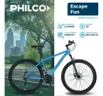 Bicicleta Mtb Philco Escape Aluminio 21 Vel Shimano Talle 18