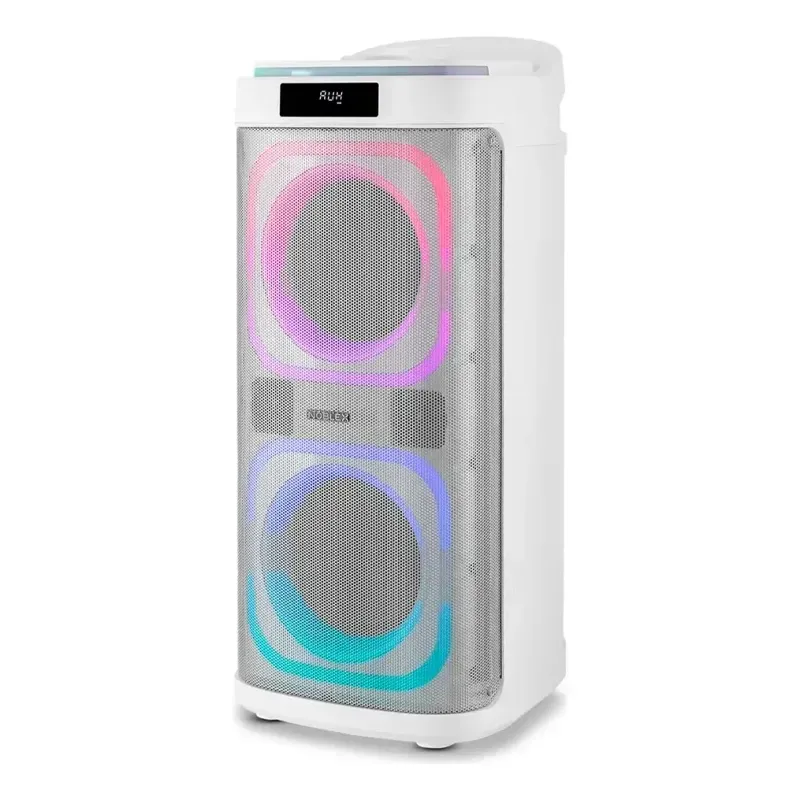 Parlante Inalámbrico Noblex Bluetooth 4700w Luz Mic Sq208g1w