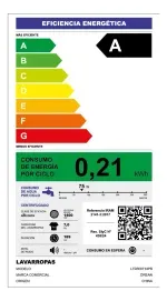 Lavarropas Drean Carga Sup. Ecoinverter 7 Kg 1400rpm