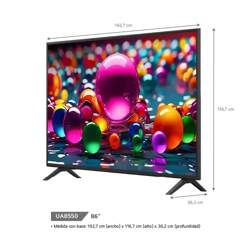 Smart Tv LG 86 Pulgadas 4k Uhd 86ua8550 120hz A7 Ai Gen6