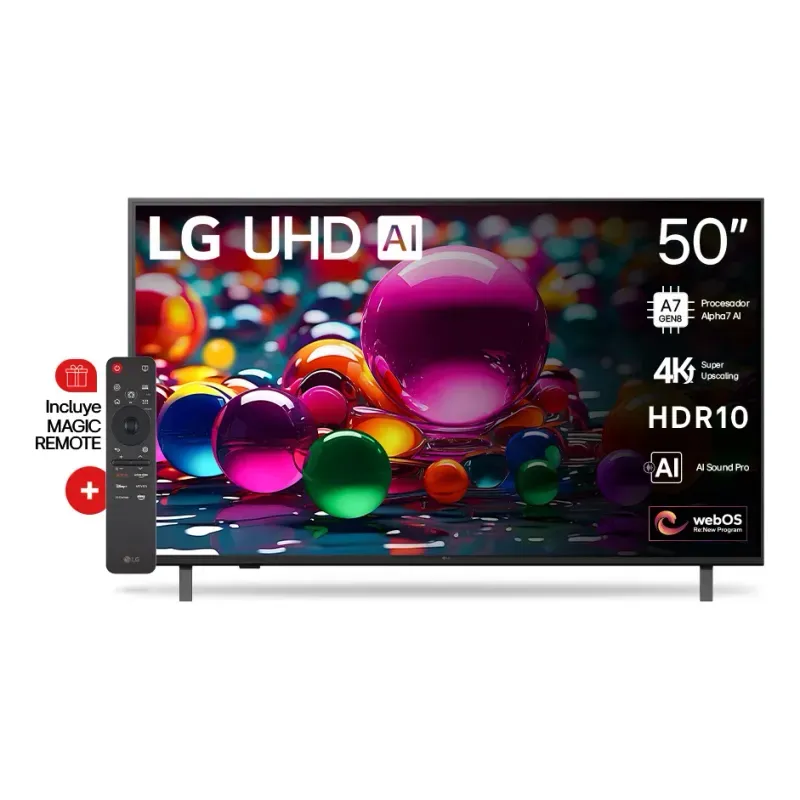 Smart TV 50 LG 50UA8050PSA LED 4K UHD WebOS 23