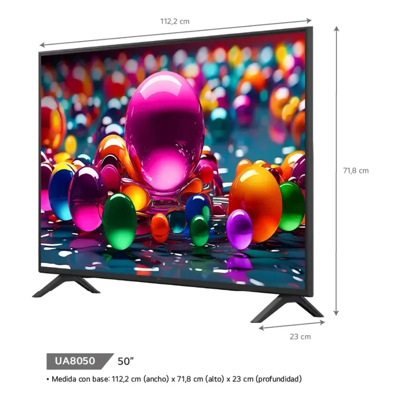 Smart TV 50 LG 50UA8050PSA LED 4K UHD WebOS 23